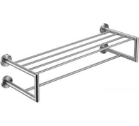 Полка для полотенец NOFER NIZA с 4 креплениями к стене, глянцевая 16854.B