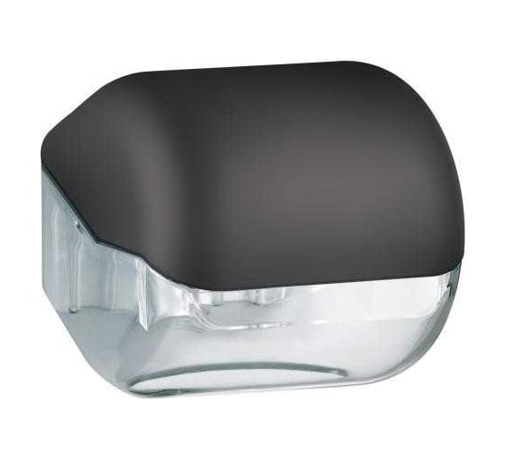 Диспенсер для туалетной бумаги в малых рулонах NOFER Black 05012.N 1