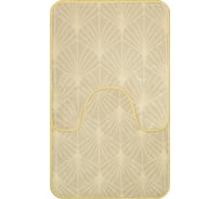 Набор ковриков для ванной EG Base 45x75 и 45x45 см, песочный 19189