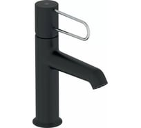 Смеситель для раковины Jacob Delafon E21029-CP-BL Odeon, корпус черный, ручка хром, Rive Gauche 00316605