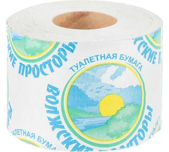 Туалетная бумага Комус 1 слой, серая, втулка, 75 м, 30 рул/уп 1727242
