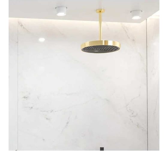 Верхний душ HANSGROHE Rainfinity 360 1jet шлифованная бронза 26231140 00000089723