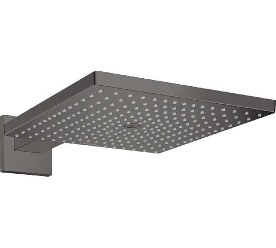 Верхний душ HANSGROHE Raindance Е Air 1jet 300 шлифованный черный хром 26238340 00000077497 1