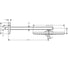 Верхний душ HANSGROHE Raindance Е Air 1jet 300 шлифованный черный хром 26238340 00000077497 3