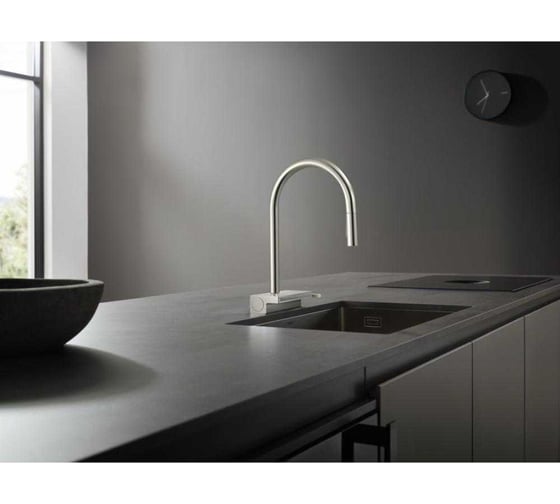 Смеситель для кухни с вытяжным душем Hansgrohe Aquno select 170 73831000 00000076806