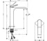 Смеситель для раковины Hansgrohe Vivenis 75042700 00000094162 2