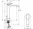 Смеситель для раковины Hansgrohe Vivenis 75040700 00000091256 2