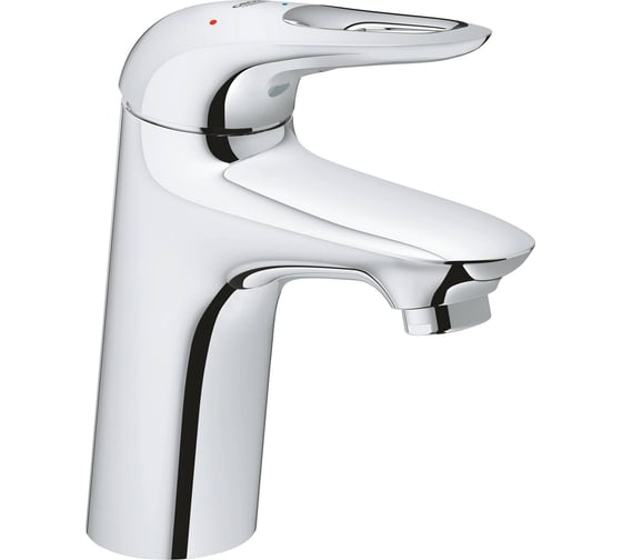 Смеситель для раковины Grohe Eurostyleс нажимным донным клапаном, S-size, хром 23930003