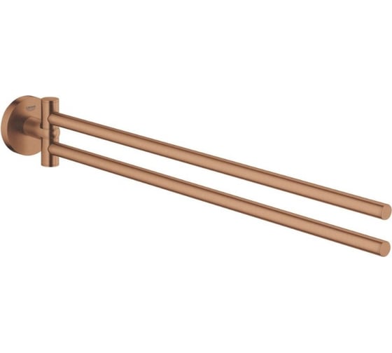 Двойной держатель для полотенца Grohe Essentials тёплый закат матовый 40371DL1 1
