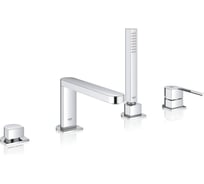 Смеситель для ванны Grohe Plus на 4 отверстия, на край ванны, хром 29307003