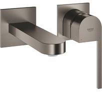 Внешняя часть смесителя для раковины Grohe Plus на 2 отверстия, M-Size, темный графит матовый 29303AL3