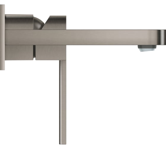 Внешняя часть смесителя для раковины Grohe Plus на 2 отверстия, M-Size, темный графит матовый 29303AL3