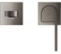 Внешняя часть смесителя для раковины Grohe Plus на 2 отверстия, M-Size, темный графит матовый 29303AL3 3