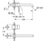 Смеситель для раковины Grohe на 2 отверстия 19967gl1 essence new 00000077590 6