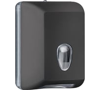 Диспенсер для листовой туалетной бумаги NOFER из ABS пластика, Black 215х160х125 04030.N