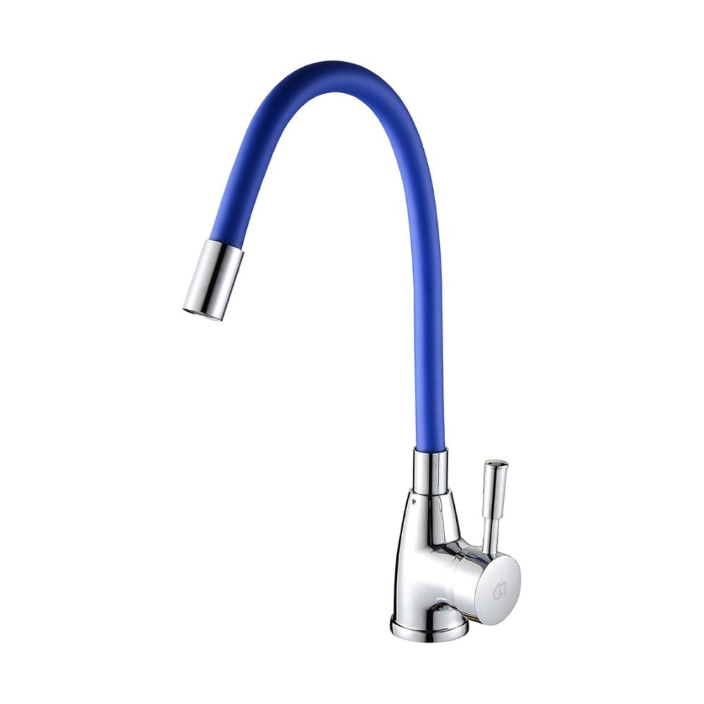 Смеситель для кухни ROEGEN 40 мм, на гайке, с боковой ручкой, с гибким ...