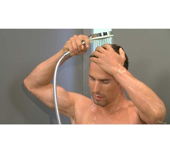 Душевой набор HANSGROHE Crometta Vario Porter белый/хром 26693400 00000070153