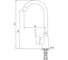 Смеситель для кухни SANDAY SD38165-07 4
