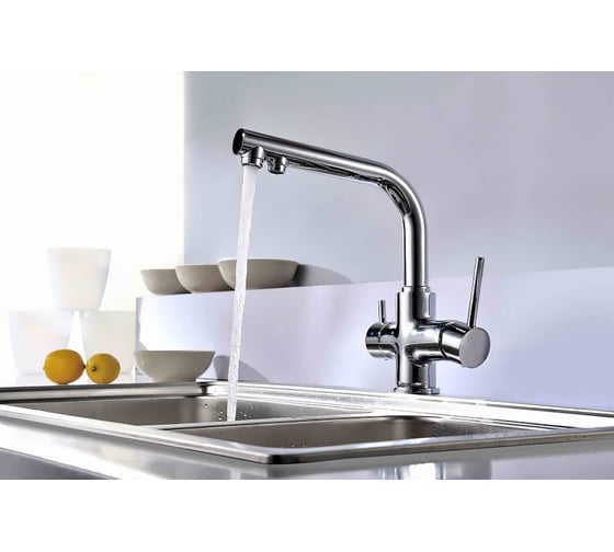Смеситель для кухни с подключением к фильтру с питьевой водой Lemark Comfort LM3060C