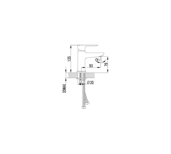 Смеситель для раковины Lemark Basis LM3606C