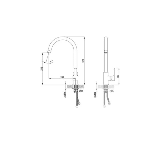 Смеситель для кухни Lemark Basis LM3605C