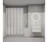 Штора для ванной IDDIS 200x180 см, 3D, полиэтиленвинилацетат (PEVA) P02PV18i11 8