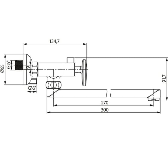 Универсальный смеситель Lemark Plus Spirit LM1951C