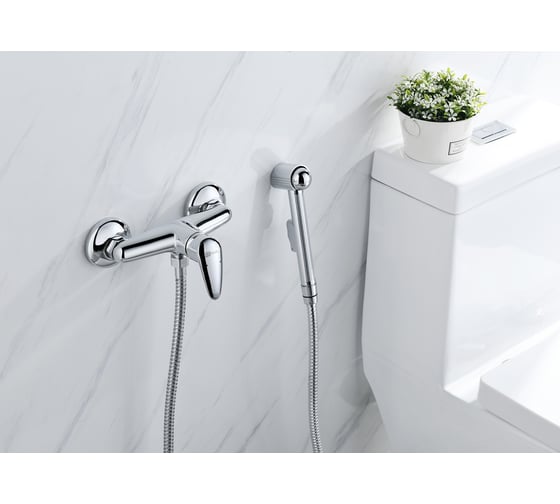 Смеситель с гигиеническим душем Lemark Pramen LM3318C