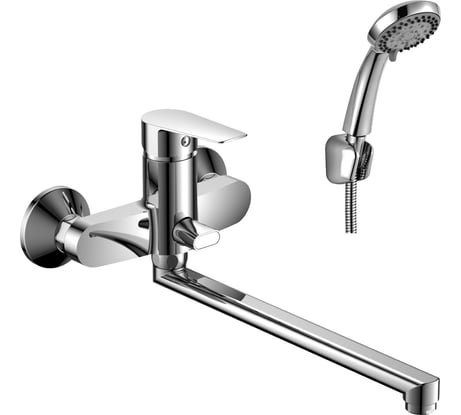 Смеситель для ванны Rossinka S35-33 универсальный