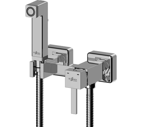 Смеситель с гигиеническим душем Rossinka встраиваемый X25-54