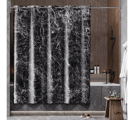 Шторка для ванной WasserKraft Aland SC-85105
