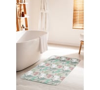 Коврик для ванной комнаты и туалета противоскользящий JOYARTY "Стая оленей" 60х100 см bath_423747_60x100