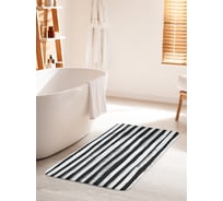 Коврик для ванной комнаты и туалета противоскользящий JOYARTY "Графические полосы" 60х100 см bath_94527_60x100