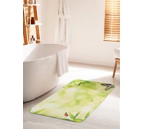 Коврик для ванной комнаты и туалета противоскользящий JOYARTY "Жизнь на рассвете" 60х100 см bath_38873_60x100