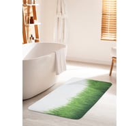 Коврик для ванной комнаты и туалета противоскользящий JOYARTY "Лужайка с высокой травой" 60х100 см bath_77280_60x100