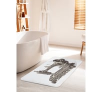 Коврик для ванной комнаты и туалета противоскользящий JOYARTY "Ретро швейная машина" 60х100 см bath_66714_60x100