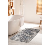 Коврик для ванной комнаты и туалета противоскользящий JOYARTY "Мраморные трещины" 60х100 см bath_37011_60x100