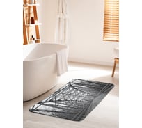 Коврик для ванной комнаты и туалета противоскользящий JOYARTY "Мостовая конструкция" 60х100 см bath_38187_60x100