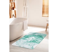 Коврик для ванной комнаты и туалета противоскользящий JOYARTY "Срез камня скинали" 60х100 см bath_33977_60x100