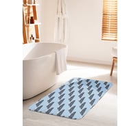 Коврик для ванной комнаты и туалета противоскользящий JOYARTY "Горные вершины" 60х100 см bath_183787_60x100