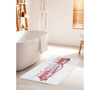 Коврик для ванной комнаты и туалета противоскользящий JOYARTY "Три поросенка" 60х100 см bath_78051_60x100