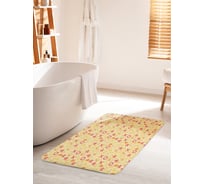 Коврик для ванной комнаты и туалета противоскользящий JOYARTY "Туризм" 60х100 см bath_423732_60x100