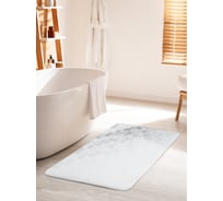 Коврик для ванной комнаты и туалета противоскользящий JOYARTY "Появление квадратов" 60х100 см bath_20865_60x100