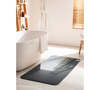 Коврик для ванной комнаты и туалета противоскользящий JOYARTY "Вид на мегаполис" 60х100 см bath_34804_60x100