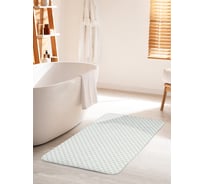 Коврик для ванной комнаты и туалета противоскользящий JOYARTY "Простая чешуя" 60х100 см bath_34073_60x100