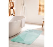 Коврик для ванной комнаты и туалета противоскользящий JOYARTY "Легкая призма" 60х100 см bath_33406_60x100
