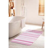 Коврик для ванной комнаты и туалета противоскользящий JOYARTY "Разные полосы" 60х100 см bath_35528_60x100