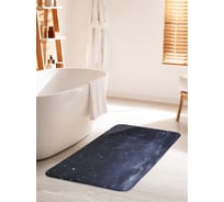 Коврик для ванной комнаты и туалета противоскользящий JOYARTY "Неизведанные звезды" 60х100 см bath_38824_60x100