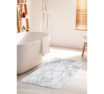 Коврик для ванной комнаты и туалета противоскользящий JOYARTY "Природный мрамор" 60х100 см bath_41142_60x100