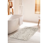 Коврик для ванной комнаты и туалета противоскользящий JOYARTY "Абстрактная структура дерева" 60х100 см bath_60720_60x100